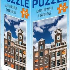 House Of Holland Puzzel C 100 Stukjes, Grachtenpanden