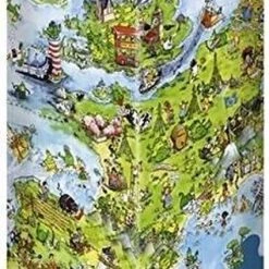 University Games United Dragons Of Europe, Degano - Legpuzzel - 4000 Stukjes -Puzzels Verkoopwinkel 423x840