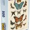 PuzzleWow Puzzel Vlinders - Vintage - Potlood - Tekening - Legpuzzel - Puzzel 500 Stukjes - Sinterklaas Cadeautjes - Sinterklaas Voor Grote Kinderen -Puzzels Verkoopwinkel 510x840 3