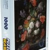 PuzzleWow Puzzel Stilleven Met Bloemen En Een Horloge - Legpuzzel - Puzzel 1000 Stukjes Volwassenen - Sinterklaas Cadeautjes - Sinterklaas Voor Grote Kinderen -Puzzels Verkoopwinkel 510x840 5