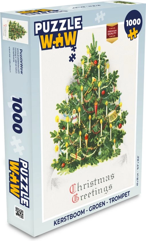 PuzzleWow Puzzel Kerstboom - Kunst - Kerstmis - Legpuzzel - Puzzel 1000 Stukjes Volwassenen - Kerst - Cadeau - Kerstcadeau Voor Mannen, Vrouwen En Kinderen - Sinterklaas Cadeautjes - Sinterklaas Voor Grote Kinderen 3 PuzzleWow Puzzel Kerstboom - Kunst - Kerstmis - Legpuzzel - Puzzel 1000 Stukjes Volwassenen - Kerst - Cadeau - Kerstcadeau Voor Mannen, Vrouwen En Kinderen - Sinterklaas Cadeautjes - Sinterklaas Voor Grote Kinderen