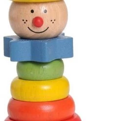 Everearth Stapelclown 6x6x11 Cm 5-delig
