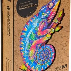 Unidragon Iridescent Chameleon -Puzzels Verkoopwinkel 534x840