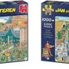 Jan Van Haasteren - Puzzelset - De Kunstmarkt 2000 Stukjes & De Wijnmakerij 1000 Stukjes -Puzzels Verkoopwinkel 550x214