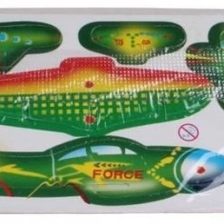 Lg-imports 3d-puzzel Vliegtuig 8 X 6 Cm Groen/oranje