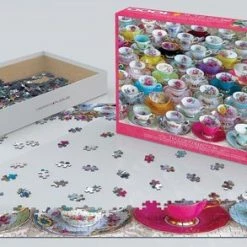 Eurographics Puzzel Tea Cups Collection - 1000 Stukjes -Puzzels Verkoopwinkel 550x293 5