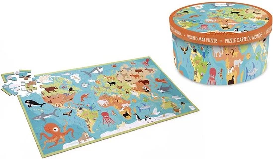 Scratch Legpuzzel Dieren Van De Wereld 92 Cm 100 Stukjes 3 Scratch Legpuzzel Dieren Van De Wereld 92 Cm 100 Stukjes