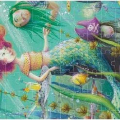 My Mermaid Zeemeermin Glitter Puzzel 6+ Jaar - Londji -Puzzels Verkoopwinkel 550x341 2