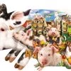 Sunsout Susnout Vormenpuzzel Harvest Pigs 1000 -Puzzels Verkoopwinkel 550x342 2