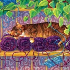 Sunsout Linda Elliot - Our Work Is Done Here 300 XXL Puzzel Met Grote Stukken