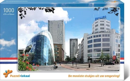 Puzzellokaal Puzzels - Blob - Eindhoven - Nederland - Legpuzzel - 1000 Stukjes 3 Puzzellokaal Puzzels - Blob - Eindhoven - Nederland - Legpuzzel - 1000 Stukjes