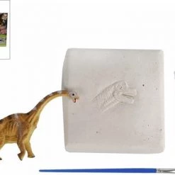 Merkloos DinoWorld Fossiel Hakken Puzzel Met Dino (1 Stuk) Assorti