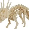 Merkloos Houten Dieren 3D Puzzel Styracosaurus Dinosaurus - Speelgoed Bouwpakket 23 X 18,5 X 0,3 Cm. -Puzzels Verkoopwinkel 550x354