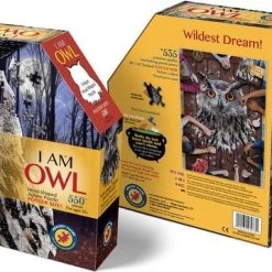 Madd Capp Puzzel Uil Grijs 550 Stukjes -Puzzels Verkoopwinkel 550x358