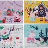 Merkloos Kerst Peppa Pig 4 In 1 Puzzel - Multicolor - Karton - 19 X 29 Cm - 3+ -Puzzels Verkoopwinkel 550x365