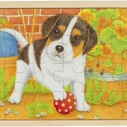 Goki Legpuzzel Hout Pup 24-delig -Puzzels Verkoopwinkel 550x365 2