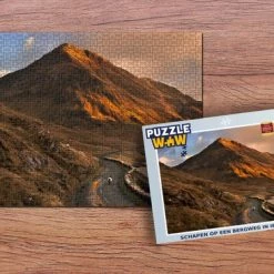 PuzzleWow Puzzel Schapen Op Een Bergweg In Ierland - Legpuzzel - Puzzel 1000 Stukjes Volwassenen - Sinterklaas Cadeautjes - Sinterklaas Voor Grote Kinderen -Puzzels Verkoopwinkel 550x366 12