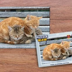 PuzzleWow Puzzel Katten - Bank - Hout - Legpuzzel - Puzzel 500 Stukjes - Sinterklaas Cadeautjes - Sinterklaas Voor Grote Kinderen -Puzzels Verkoopwinkel 550x366 15