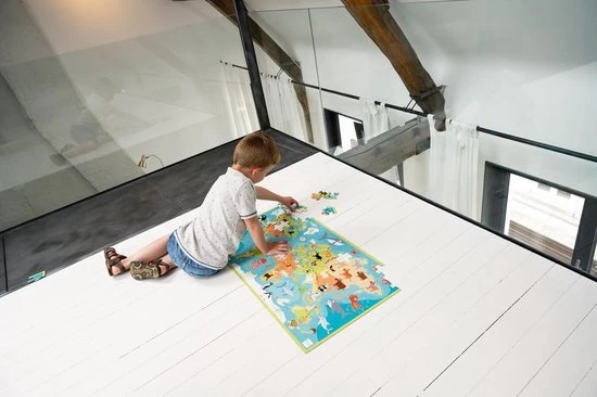 Scratch Legpuzzel Dieren Van De Wereld 92 Cm 100 Stukjes 7 Scratch Legpuzzel Dieren Van De Wereld 92 Cm 100 Stukjes - Afbeelding 5