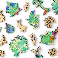 Inside Adventure | The Secret Garden | 531 Stukjes | 3D Houten Puzzel Voor Kinderen En Volwassenen | Unieke Whimsy Stukjes | Vormenpuzzel -Puzzels Verkoopwinkel 550x372 4