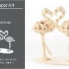 Merkloos Houten Dieren 3D Puzzel - Puzzel - 3D – Zelf In Elkaar Zetten - Speelgoed Bouwpakket 6.2 X 2.8 X 5.9 Cm - Flamingo