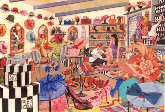 House Of Puzzles Head Over Heels Puzzel 500 Stukjes XL 5 House Of Puzzles Head Over Heels Puzzel 500 Stukjes XL - Afbeelding 3