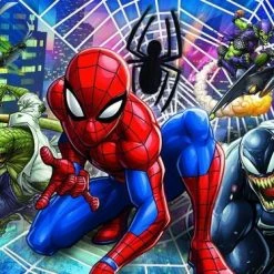 Clementoni Supercolor Maxi Puzzel Spider-man 60 Stukjes -Puzzels Verkoopwinkel 550x374 3