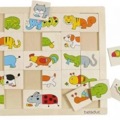 Beleduc Dierenpuzzel Match & Mix 11006