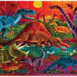 Crocodile Creek Foil Puzzel Dazzling Dinos - 60 Stukjes 10 Crocodile Creek Foil Puzzel Dazzling Dinos - 60 Stukjes -Puzzels Verkoopwinkel 550x379 3