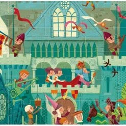 Go To The Medieval Times Puzzel 5+ Jaar - Londji -Puzzels Verkoopwinkel 550x379 9