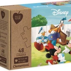 Disney Legpuzzel Mickey Junior 3-in-1 Karton 144 Stukjes -Puzzels Verkoopwinkel 550x381 7