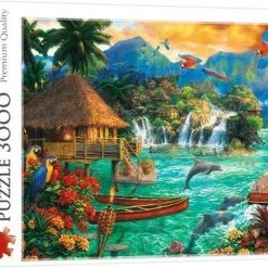 Trefl - Tropische Eiland Puzzel 3000 Stukjes -Puzzels Verkoopwinkel 550x383 3