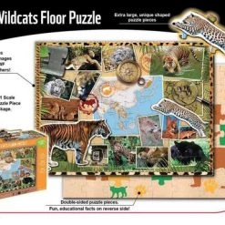WWF - Wereld Natuur Fonds Puzzel – Puzzel - Legpuzzel - Wilde Katten Puzzel – Dierenpuzzel – Puzzels - Puzzel Volwassenen - Puzzel Voor Baby's En Kinderen