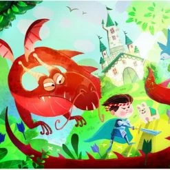 Clementoni Supercolor Puzzel - De Draak En De Ridder - 180 Stukjes -Puzzels Verkoopwinkel 550x384 9