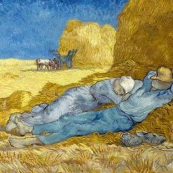 Bluebird - Vincent Van Gogh - The Siesta (after Millet), 1890 - Puzzel 1000 Stukjes