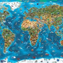 Educa - Legpuzzel - Wereld Wonderen - 1000 Stukjes