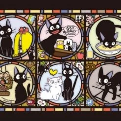 Merkloos GHIBLI - Kiki's Delivery Service - Crystal Jigsaw Puzzel 18x25cm