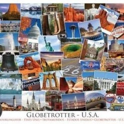 Eurographics Puzzel - Globetrotter USA (1000)