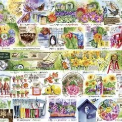 Gibsons Wheelbarrows & Wellies Puzzel (1000 Stukjes) -Puzzels Verkoopwinkel 550x392 28