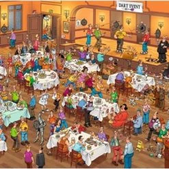 Jumbo Jan Van Haasteren - Puzzelset - Darts 1000 Stukjes & Cruise Ship 1000 Stukjes -Puzzels Verkoopwinkel 550x393 12