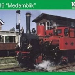 Puzzelman Stoom Trein SHM 16 `Medemblik (1000 Stukjes, Legpuzzel)
