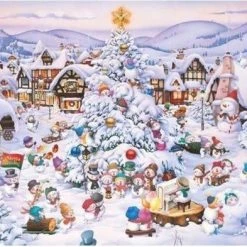 Puzzel Kerstkoor,1000 Stukjes Comic Piatnik