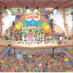 Jumbo Jan Van Haasteren Puzzelbundel - 2 Stuks - Eurovisie Songfestival 1000 Stukjes & De Bloemencorso 1000 Stukjes -Puzzels Verkoopwinkel 550x394 6