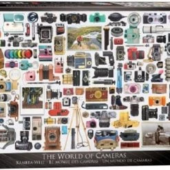 Eurographics World Of Cameras - 1000 Stukjes -Puzzels Verkoopwinkel 550x395 11
