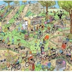 Jumbo Jan Van Haasteren Puzzelbundel - 2 Stuks - De Veemarkt 1000 Stukjes & Wereldkampioenschappen Veldrijden 1000 Stukjes -Puzzels Verkoopwinkel 550x395 13