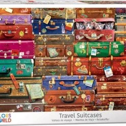 Eurographics Puzzel Travel Suitcases - 1000 Stukjes
