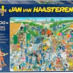 Jumbo Jan Van Haasteren - Puzzelset - De Wijnmakerij 3000 Stukjes & Formule 1 De Start 1000 Stukjes -Puzzels Verkoopwinkel 550x398 15