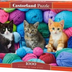 Castorland Kittens In Yarn Store - 1000pcs