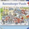 Ravensburger Puzzel Helden Aan Het Werk - Twee Puzzels Van 24 Stukjes - Kinderpuzzel -Puzzels Verkoopwinkel 550x399 3