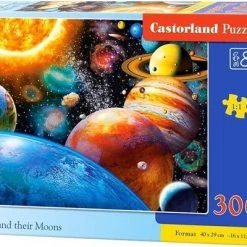 Castorland Legpuzzel Planets And Their Moons 300 Stukjes